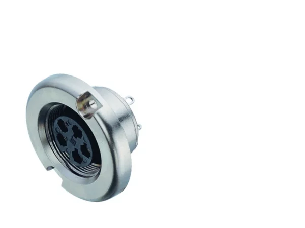 Female panel mount connector