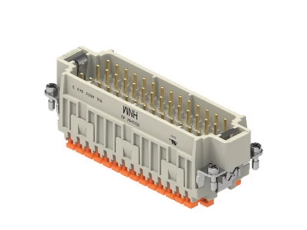 male insert, size 104.27, 42p+PE, SQUICH, 10A, 400V, HNM