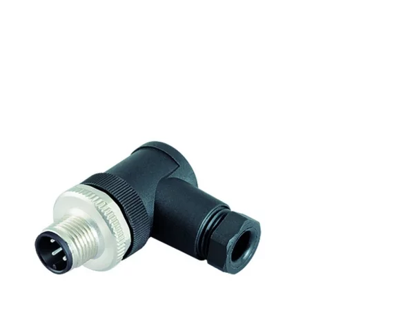 Male angled connector