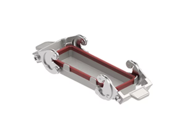 protection cover, size 104.27, 180°C alu, 2 levers, gasket, loop
