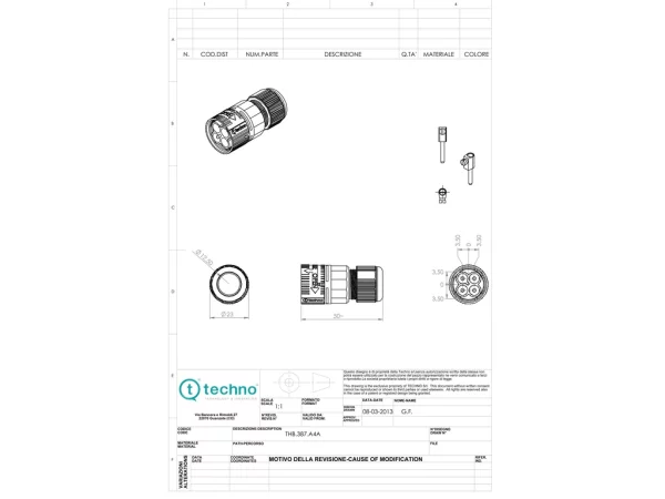 Mini plug connector