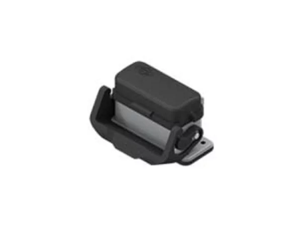 bulkhead mounting housing, size 49.16, IL-BRID alu, 1 lever, spring cover