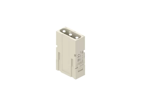 male insert, MIXO, 1MU, 3p, AXYR® push-in connection, 40A, 690V