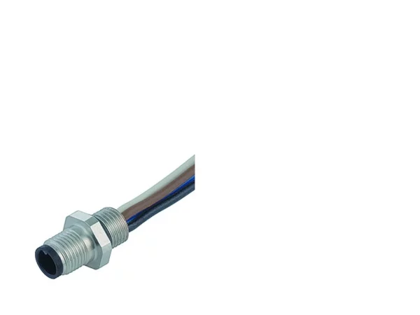 Male panel mount connector