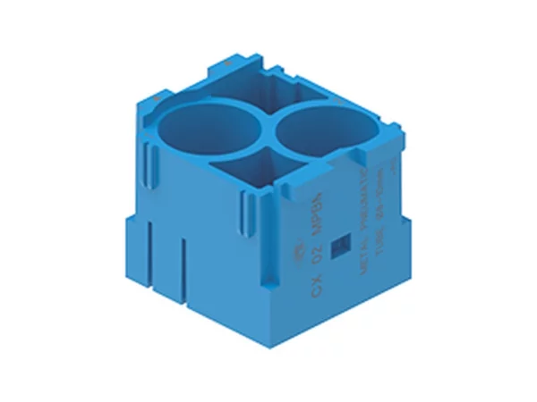 male insert, MIXO, 2MU, 2p, pneumatic