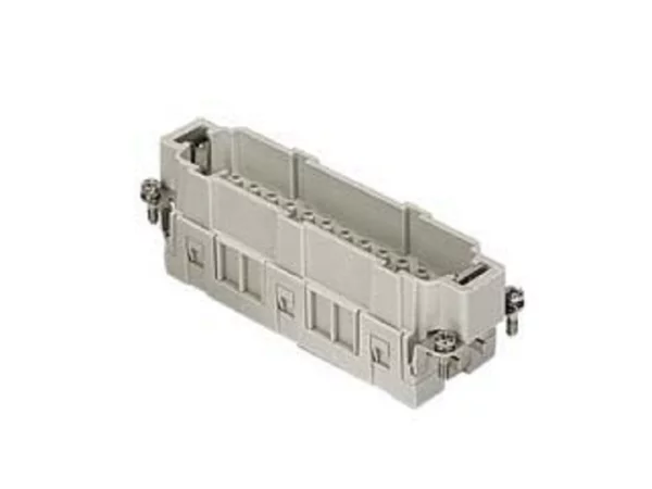 male insert, size 104.27, 24p+PE, crimp, 16A, 500V, HNM