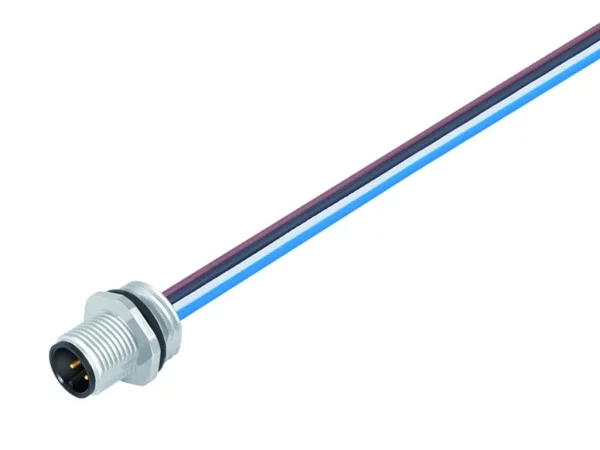 Male panel mount connector