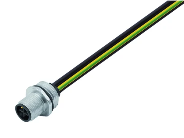 Male panel mount connector
