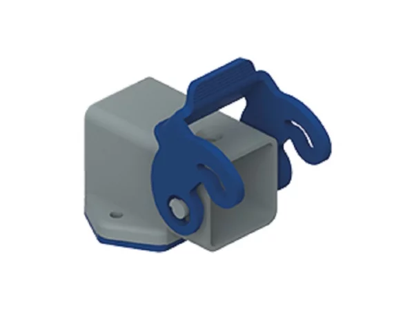 bulkhead mounting housing, angled, size 21.21, CKH plastic, 1 lever, sealing kit