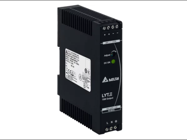 Power Supply, 1Ph, 75W, DIN Rail, AC/DC, 48 Vdc, 1,57 A