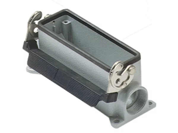 surface mounting housing, size 104.27, C-TYPE alu, 1 lever, 2xM25 side