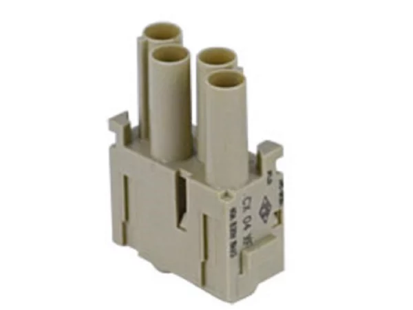female insert, MIXO, 1MU, 4p, crimp, 40A, 830V