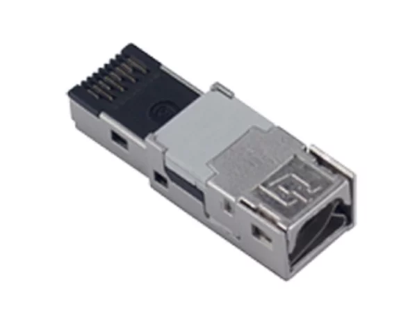 male insert, MIXO, 8p, IDC-connection, 1A, 50V, RJ45