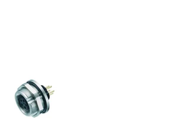 Female panel mount connector