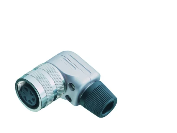 Female angled connector