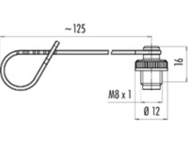 Protection cap for female cable connector