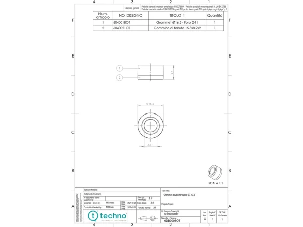 Silicone cable reduction