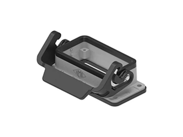 bulkhead mounting housing, size 57.27, IL-BRID stainless steel, 1 lever
