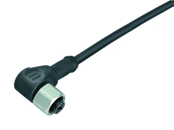 Female angled connector