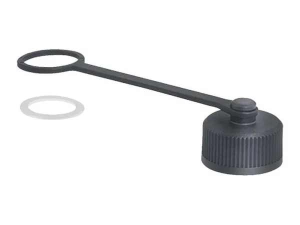 Protection cap for male panel mount connector