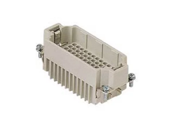 male insert, size 77.27, 72p+PE, crimp, 10A, 250V, HNM