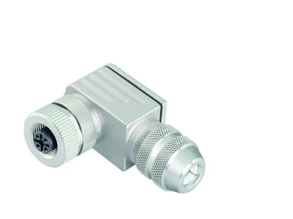 Female angled connector