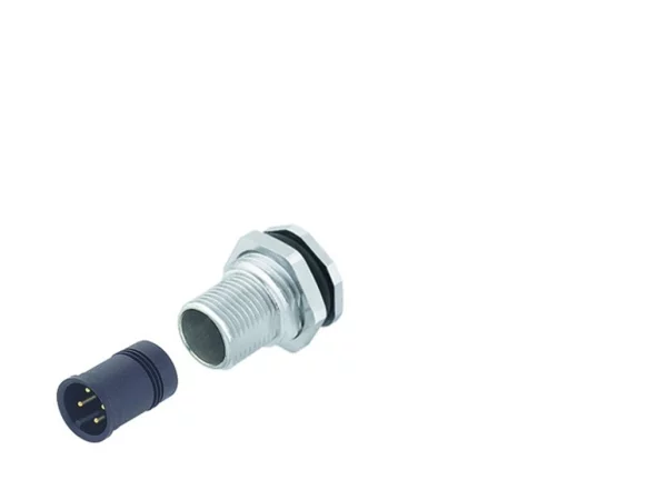 Male panel mount connector