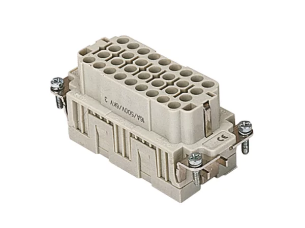 female insert, 32p+PE, crimp, 16A, 500V, for size 77.62 no.33-64