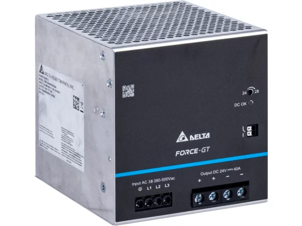 Power supply, 2,3Ph, 960W, DIN Rail, AC/DC, 24 Vdc, 40 A