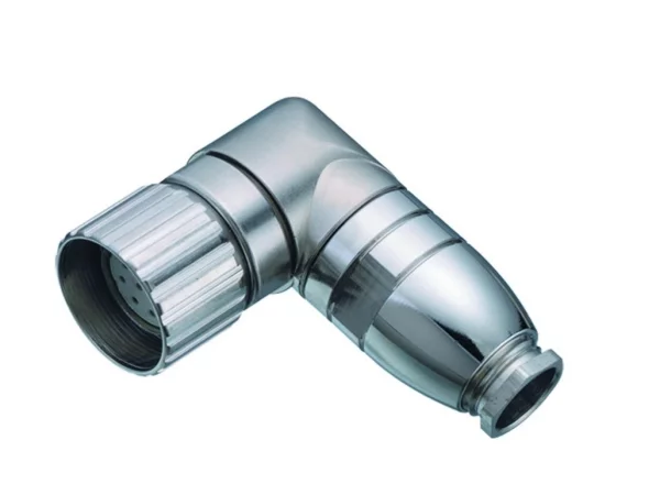 Female angled connector
