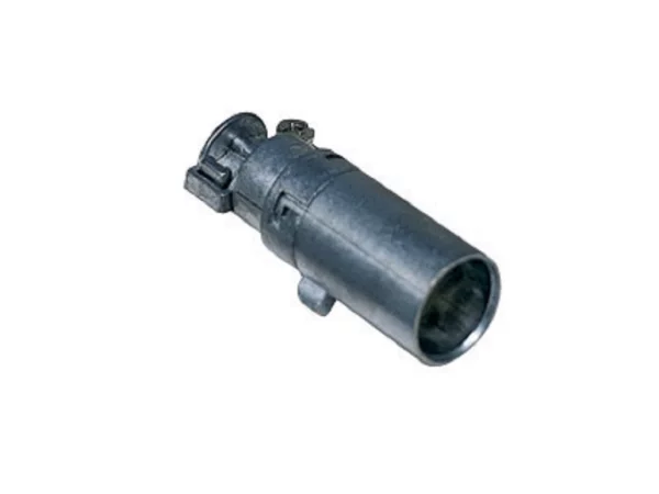 male shielded connector, MIXO, 4p, crimp, 10A, 50V, BUS