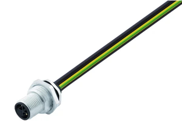 Male panel mount connector