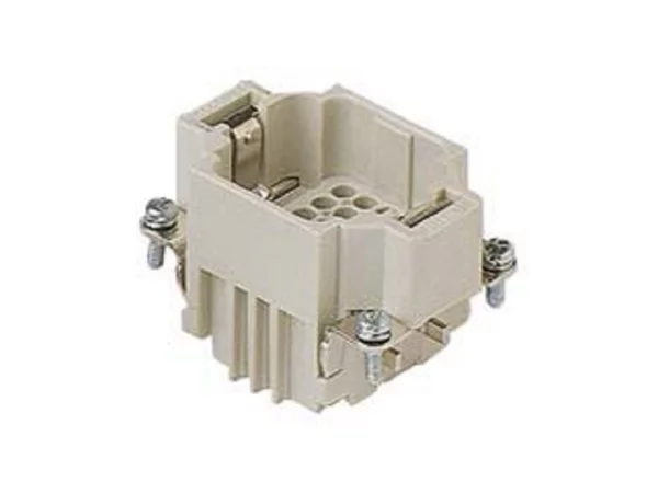 male insert, size 44.27, 24p+PE, crimp, 10A, 250V, HNM
