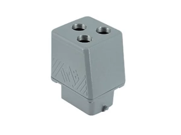hood, size 44.27, BIG alu, 2 pegs, 3xM20 top, extended terminal compartment