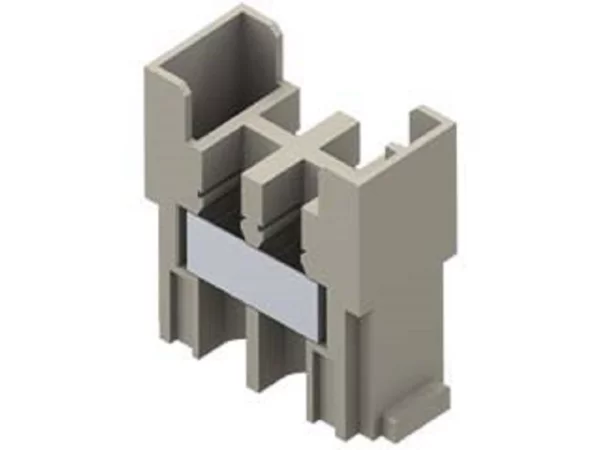 adaptor, MIXO, 1MU, 4p, for fibre optic SC-contact, male