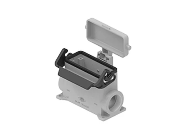 surface mounting housing, size 77.27, IL-BRID stainless steel, 1 lever, 1xM40 side
