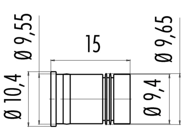 Male receptacle