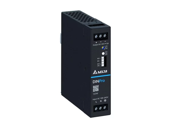 Power supply, 1Ph, 120W, DIN Rail, AC/DC, 48 Vdc, 2,5 A
