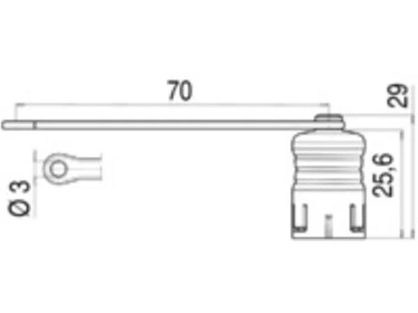 Protection cap for female panel mount connector