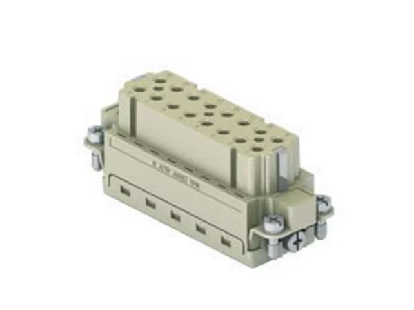 female insert, size 66.16, 16p+PE, crimp, 16A, 250V