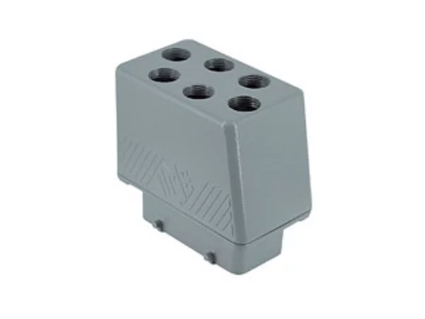 hood, size 77.27, BIG alu, 4 pegs, 6xM20 top, extended terminal compartment