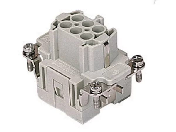 female insert, size 44.27, 6p+PE, crimp, 16A, 500V