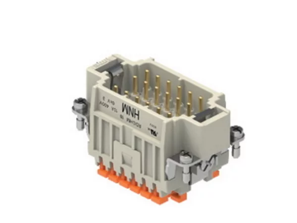 male insert, size 57.27, 18p+PE, SQUICH, 10A, 400V, HNM