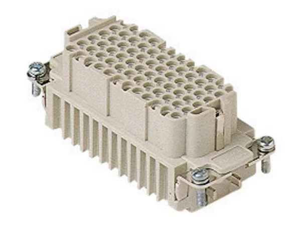 female insert, size 77.27, 72p+PE, crimp, 10A, 250V