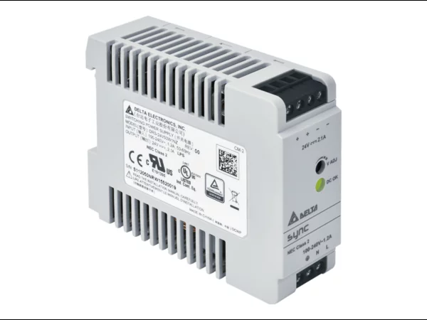 Power supply, 1Ph, 50W, DIN Rail, AC/DC, 24 Vdc, 2,1 A