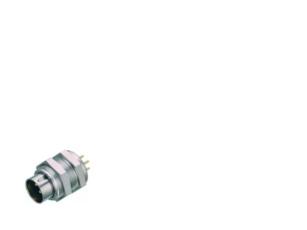 Male panel mount connector