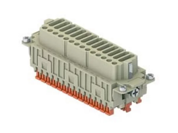 female insert, 42p+PE, silver, SQUICH, 10A, 400V, for size 104.62 no.43-48