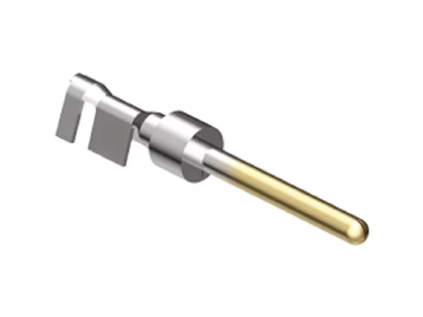 male contact, 0,08-0,21mm², stampt, crimp, 5A, for 250 cycle of connector, on coil