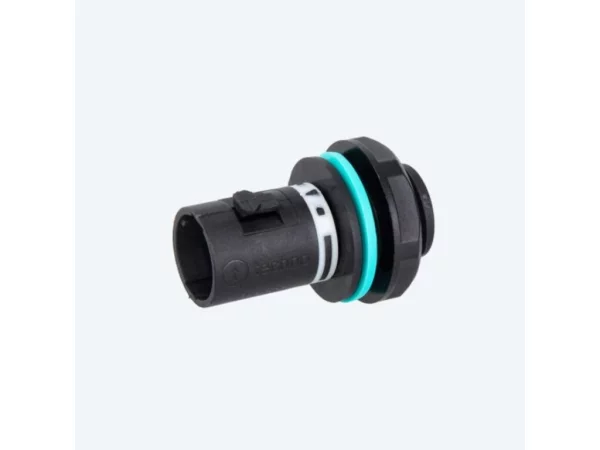 Micro plug connector panel-mounted screw M16