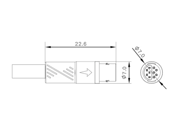 Female cable connector